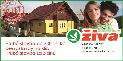 Nízkoenergetické dřevostavby a roubenky - Živa Dřevostavby